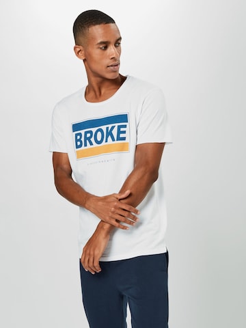 EINSTEIN & NEWTON Shirt 'Broke' in Weiß: predná strana