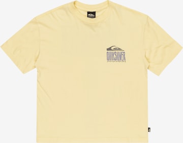 QUIKSILVER T-Shirt 'World Force' in Gelb: Vorderseite