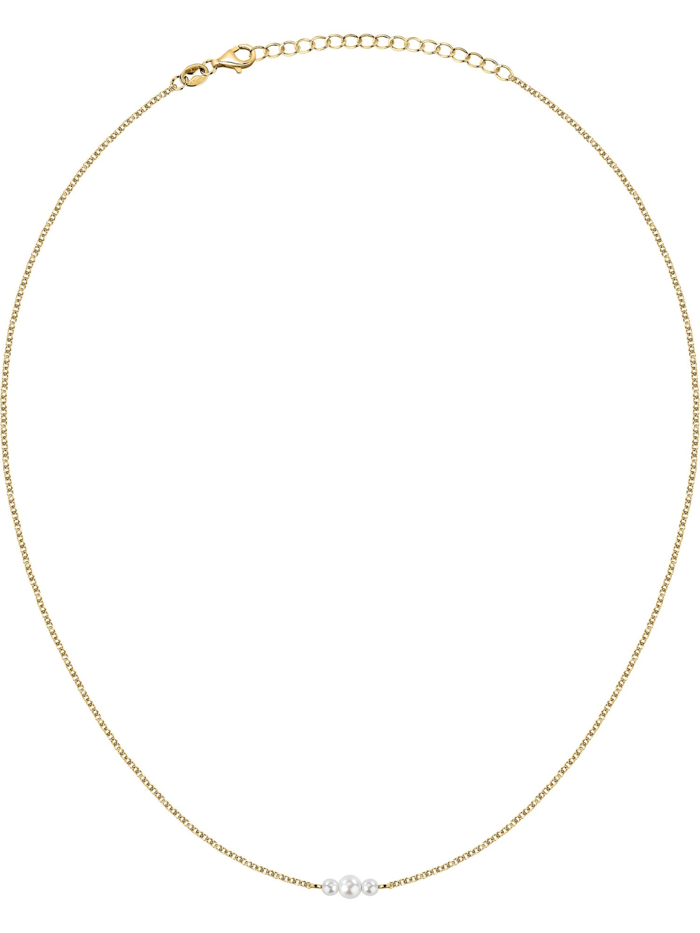 La Petite Story Kette in Gelb: Vorderseite