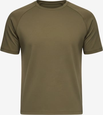Ombre Shirt in Green: front