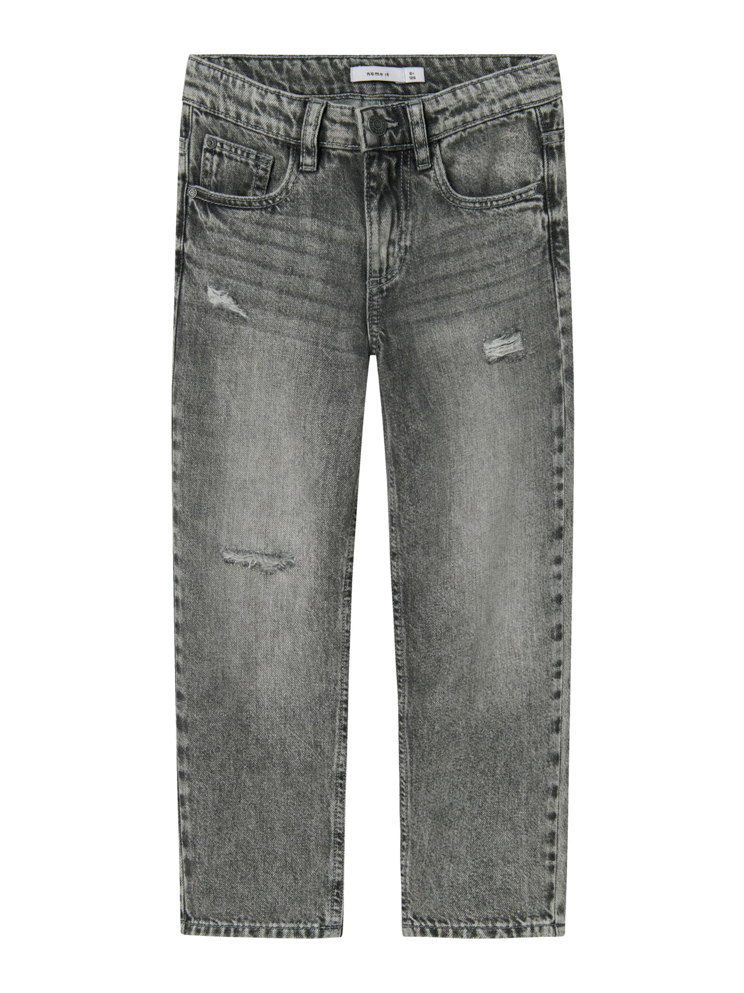 NAME IT Džinsi 'NKMSILAS', krāsa - pelēks, Preces skats
