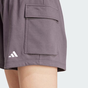 ADIDAS SPORTSWEAR Свободный крой Спортивные штаны 'Essentials' в Серый
