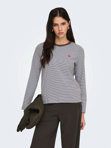 JDY Shirt 'JDYPISA' in Brown: front