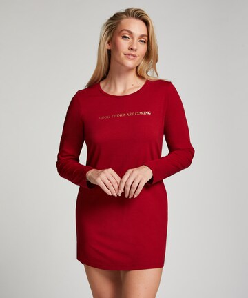 Chemise de nuit Hunkemöller en rouge : devant