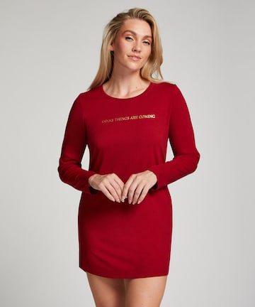 Chemise de nuit Hunkemöller en rouge : devant