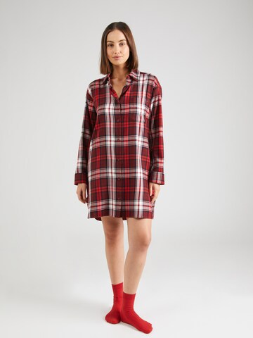 Chemise de nuit Tommy Hilfiger Underwear en rouge : devant