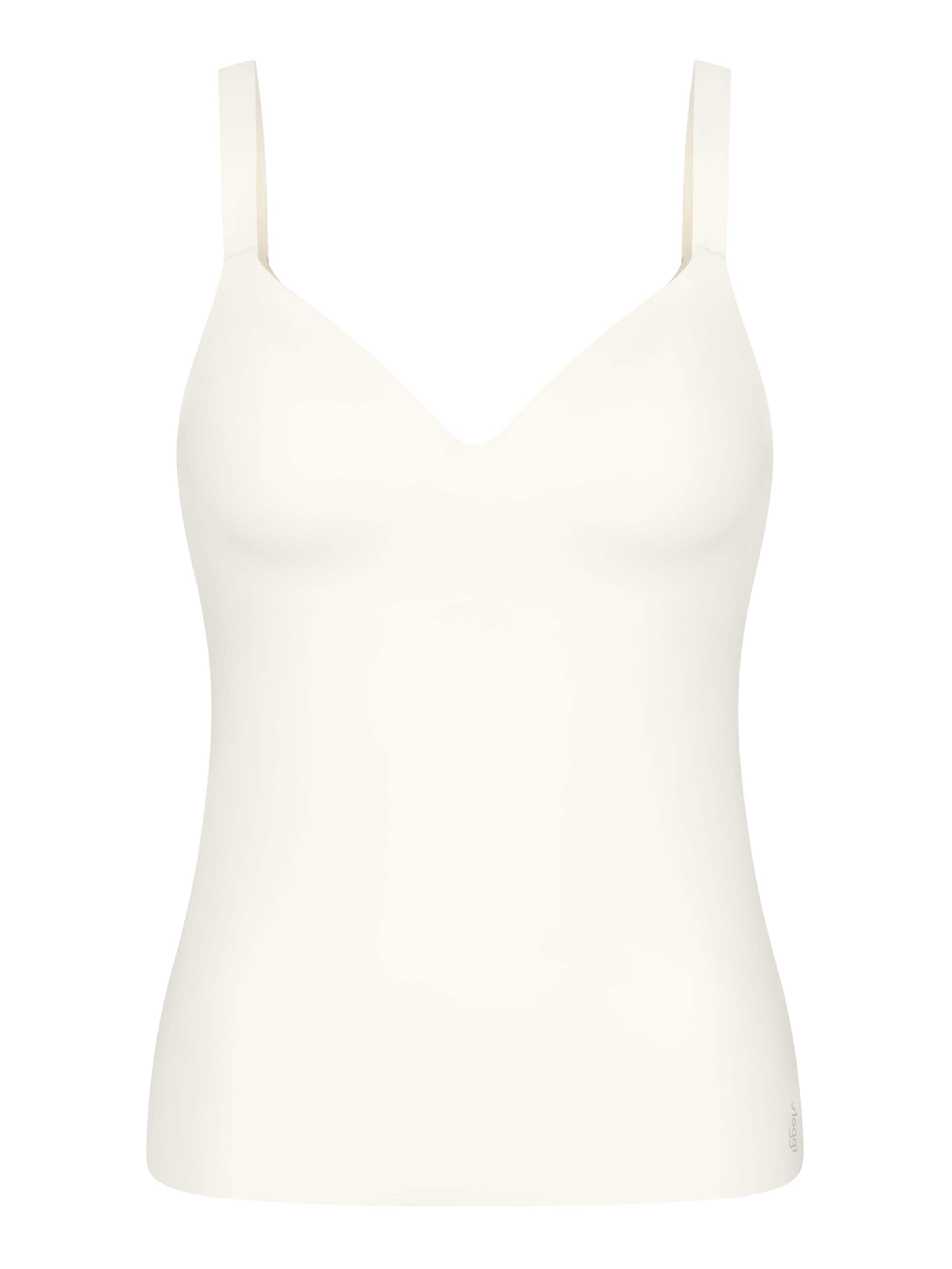 Haut ' Blue ZERO Feel 2.0 THE UP ' SLOGGI en blanc : devant