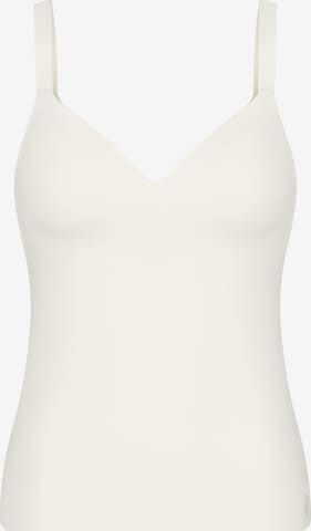 Haut ' Blue ZERO Feel 2.0 THE UP ' SLOGGI en blanc : devant