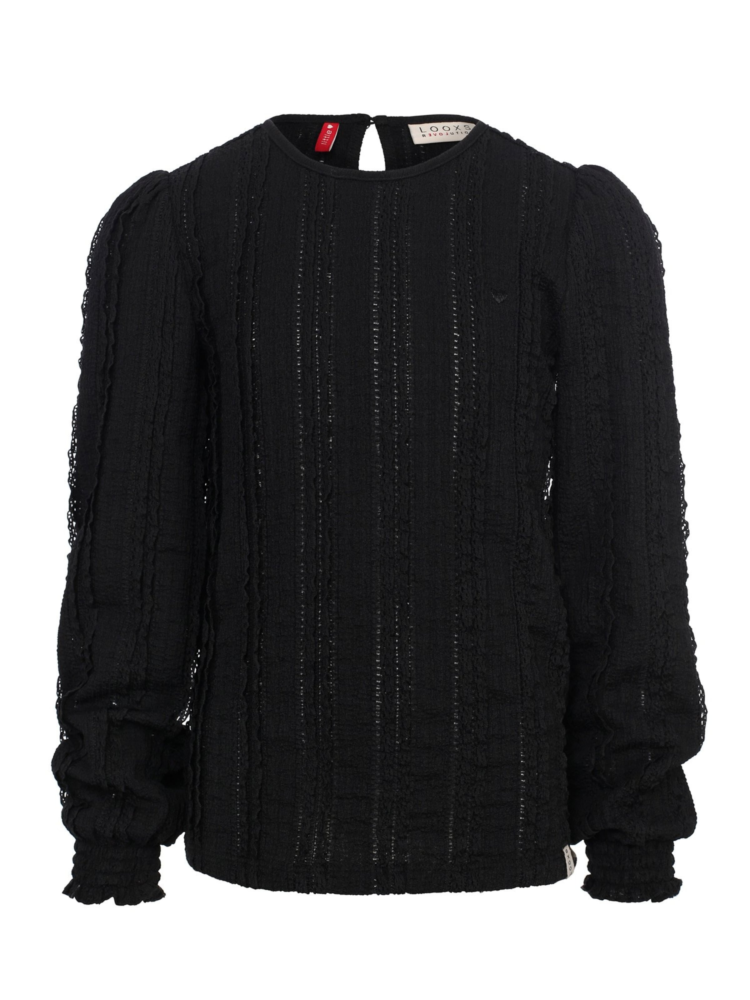 Looxs Revolution Blouse in Grijs: voorkant