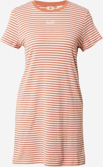 LEVI'S ® Kleid 'Vacation Tee DreSS' in gelb / orange / schwarz / weiß, Produktansicht