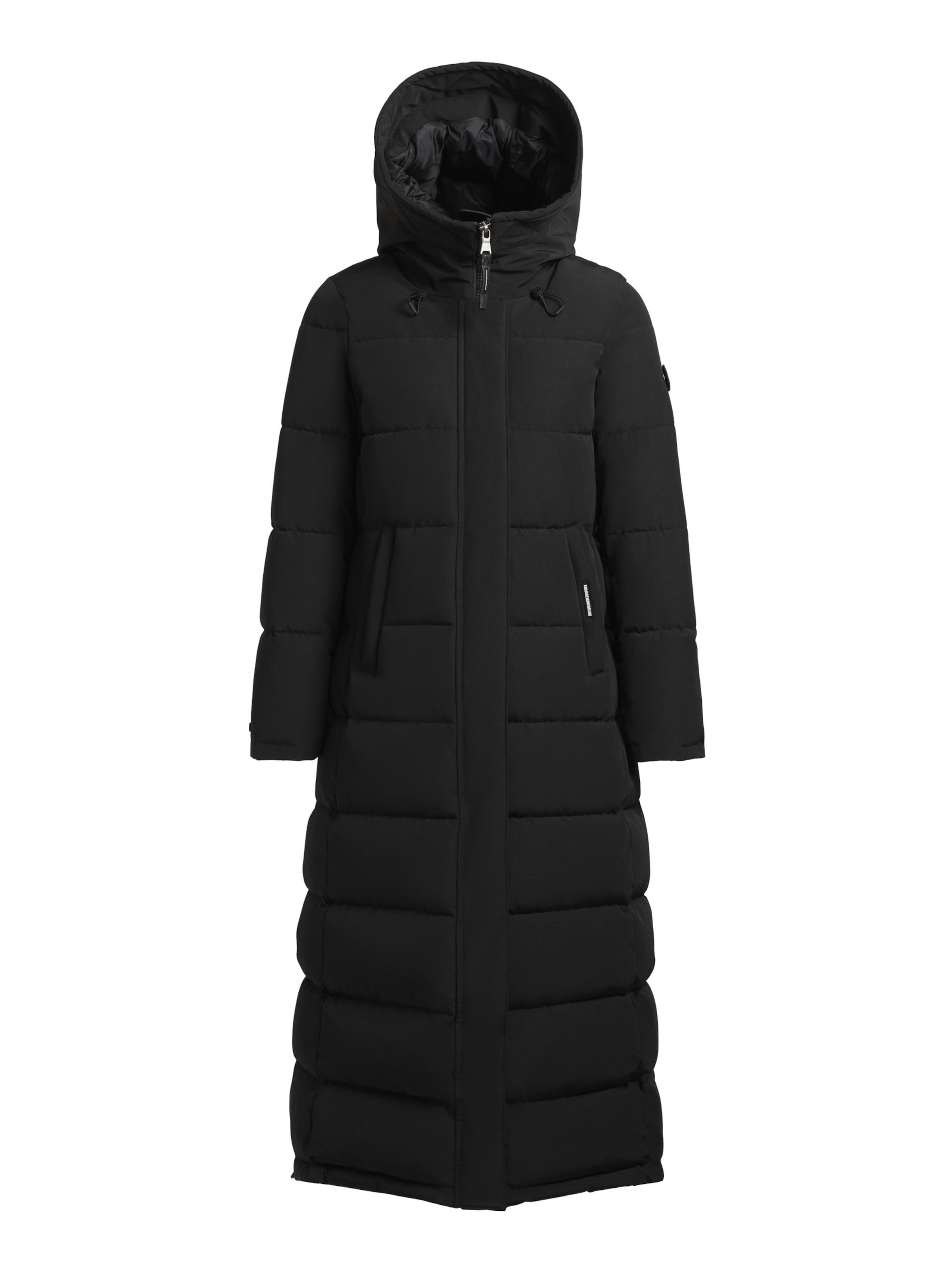 khujo Zimní kabát ' CLARESSE ' – černá: přední strana