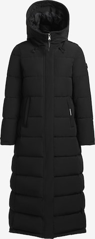 khujo - Abrigo de invierno ' CLARESSE ' en negro: frente