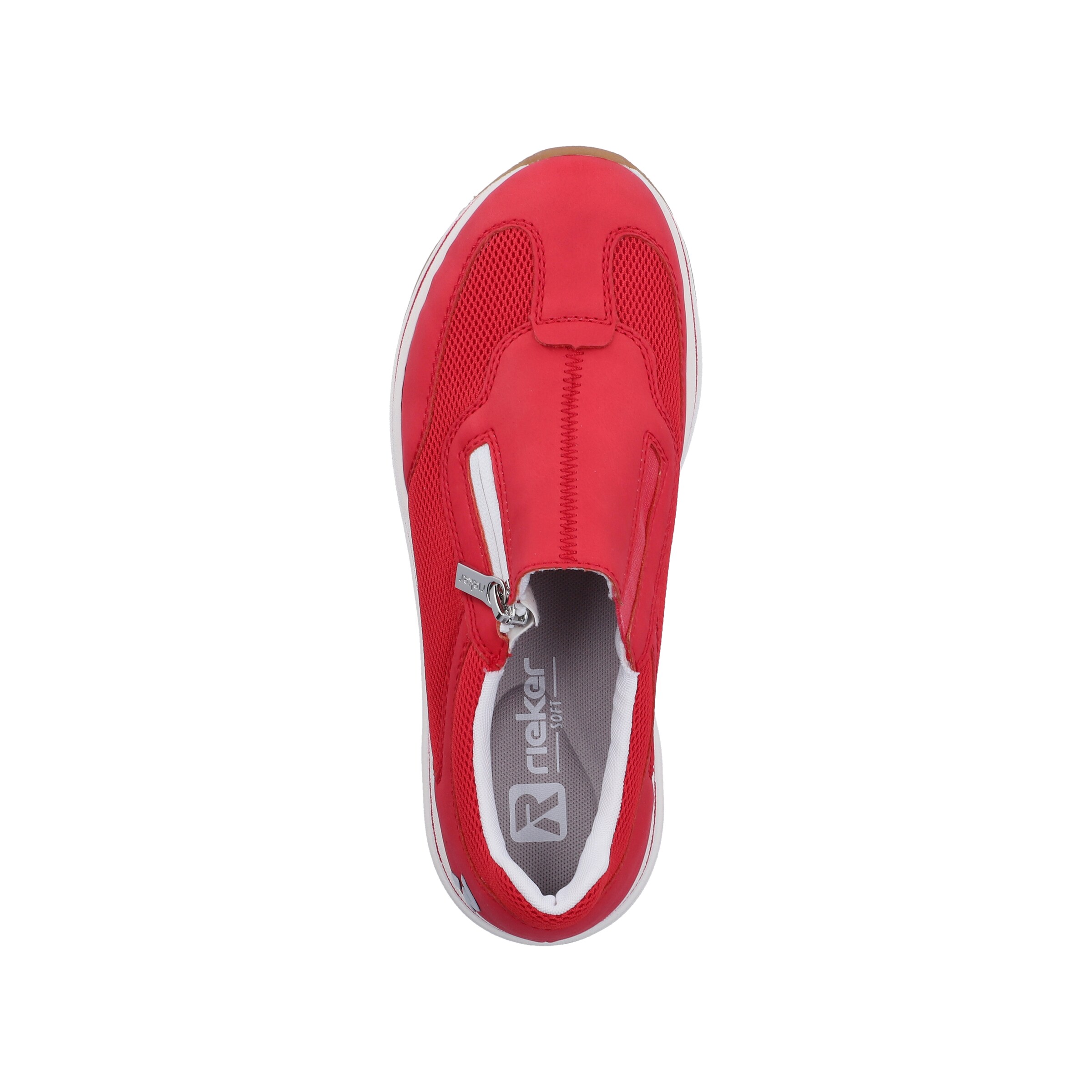 Rieker Sneakers 'L5854' in Red