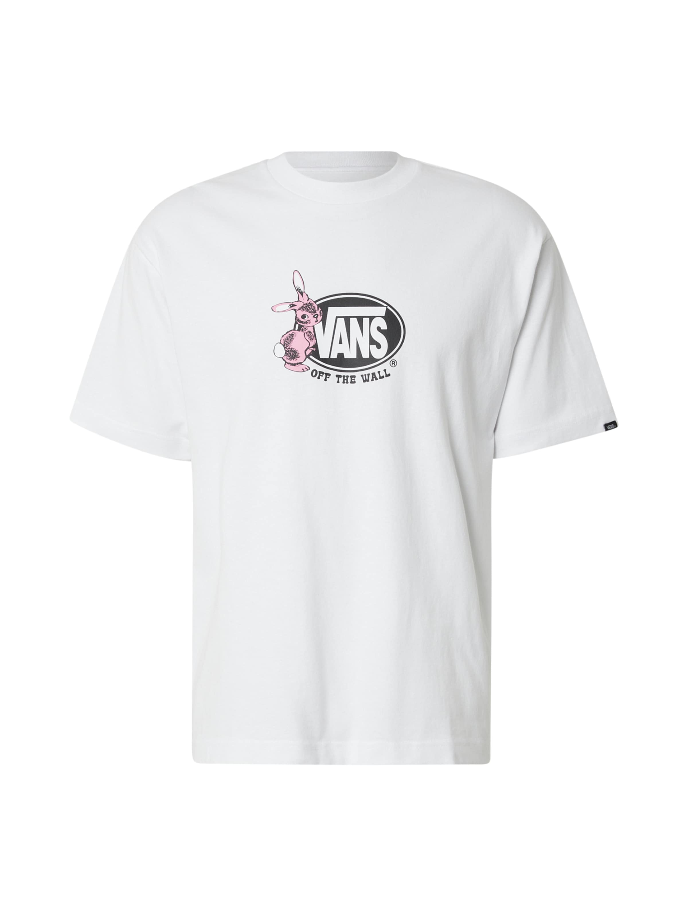 T-Shirt 'FOLLOW' VANS en blanc : devant
