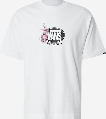 VANS Shirt 'FOLLOW' in Wit: voorkant