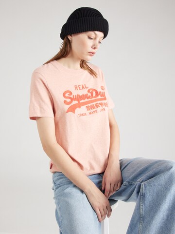 Superdry T-Shirt in Pink