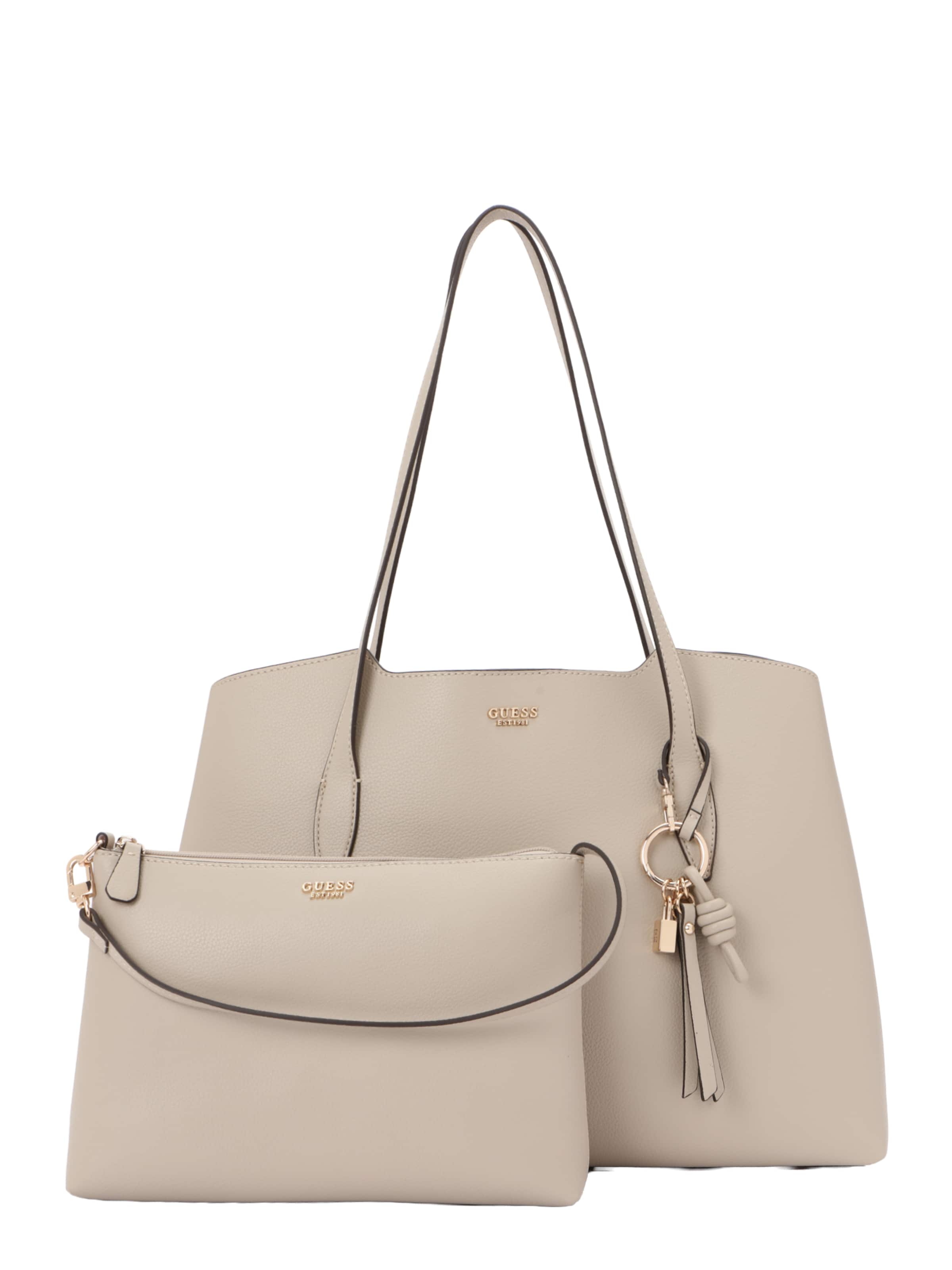 GUESS Μεγάλη τσάντα 'Melody' σε μπεζ: μπροστά