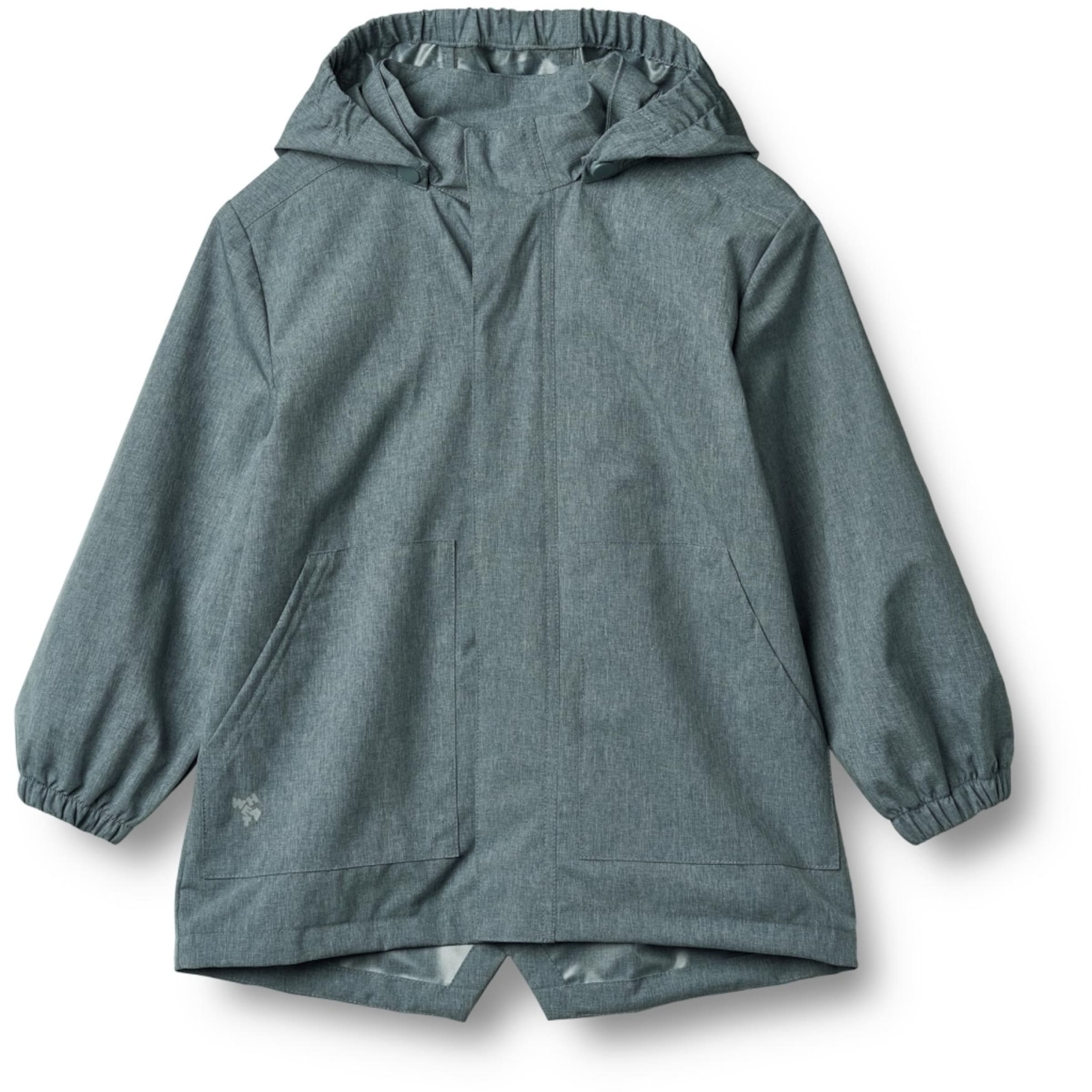 WHEAT Funkční bunda – modrá: přední strana