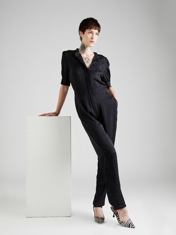 SCOTCH & SODA Jumpsuit in Zwart: voorkant