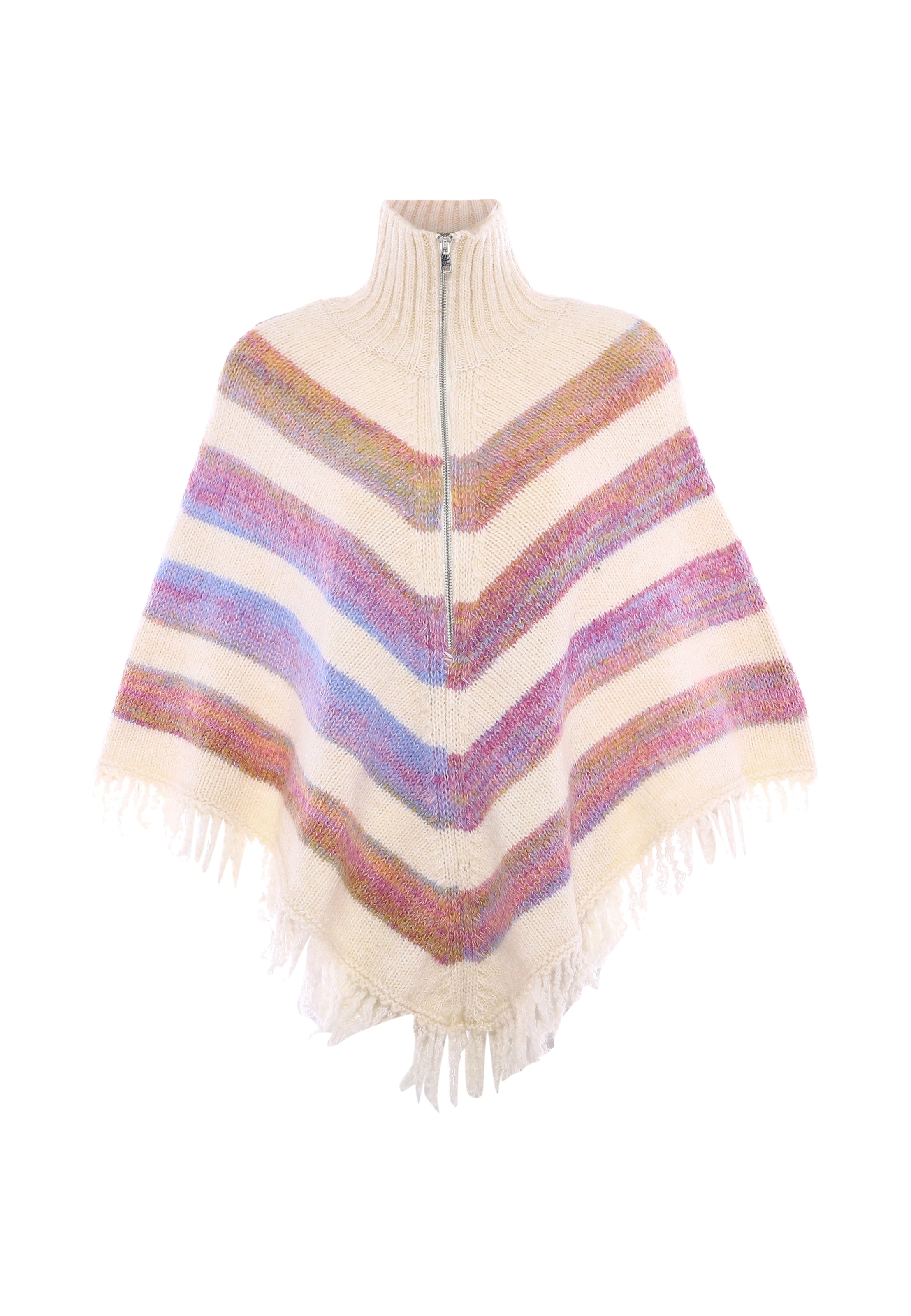 ebeeza Peleryna w kolorze biały: przód