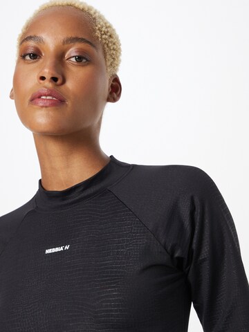 NEBBIA Sportshirt in Schwarz