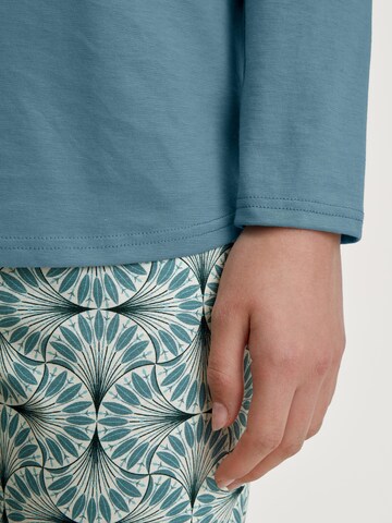 CALIDA Pyjama 'Ornament Nights'‌‌‌‌ in Blau