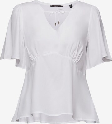 ESPRIT Blouse in Wit: voorkant