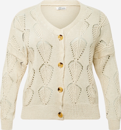Z-One Strickjacke 'Claire' in beige, Produktansicht