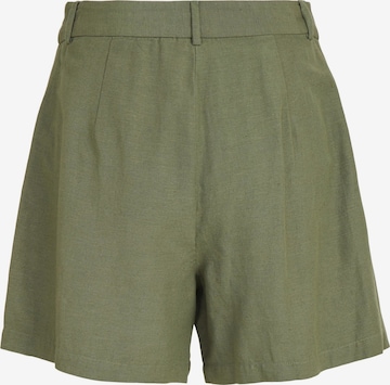 VILA Loose fit Pleat-front trousers 'PRISILLA' in Green