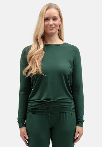 Cyberjammies - Camiseta para dormir en verde: frente