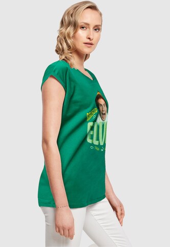 T-shirt 'Elf - Raised By Elves' ABSOLUTE CULT en vert