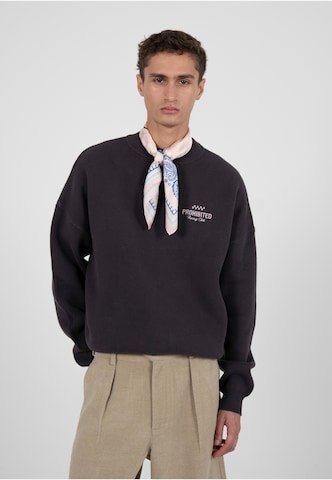 Sweat-shirt 'Vortex' Prohibited en marron