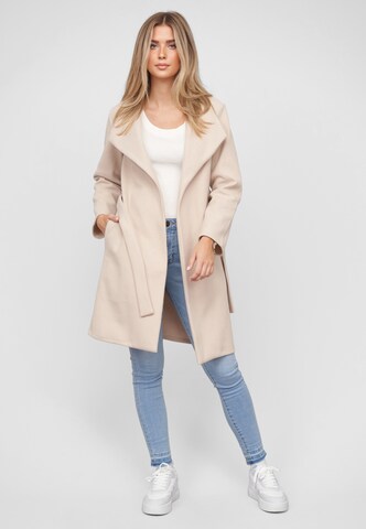 Cloud5ive Between-Seasons Coat in Beige