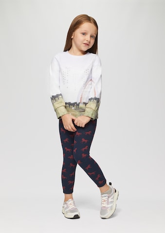 Skinny Leggings s.Oliver en bleu : devant