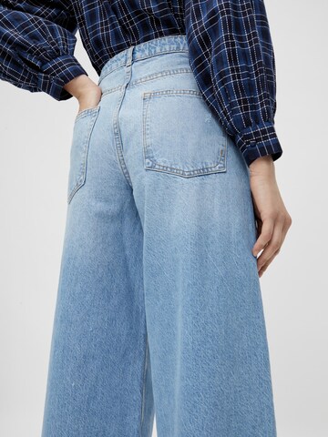 ONLY Wide Leg Jeans 'Vela' i blå