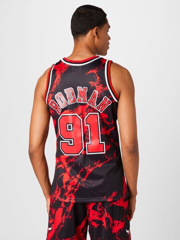 Maglietta 'Bulls' di Mitchell & Ness in nero