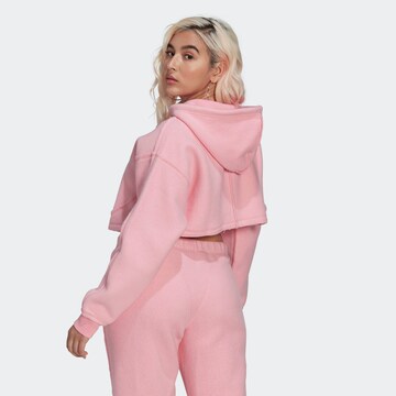 ADIDAS ORIGINALS Zip-Up Hoodie 'Loungewear' in Pink