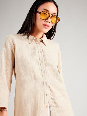 VILA Blouse 'LANIA' in Beige