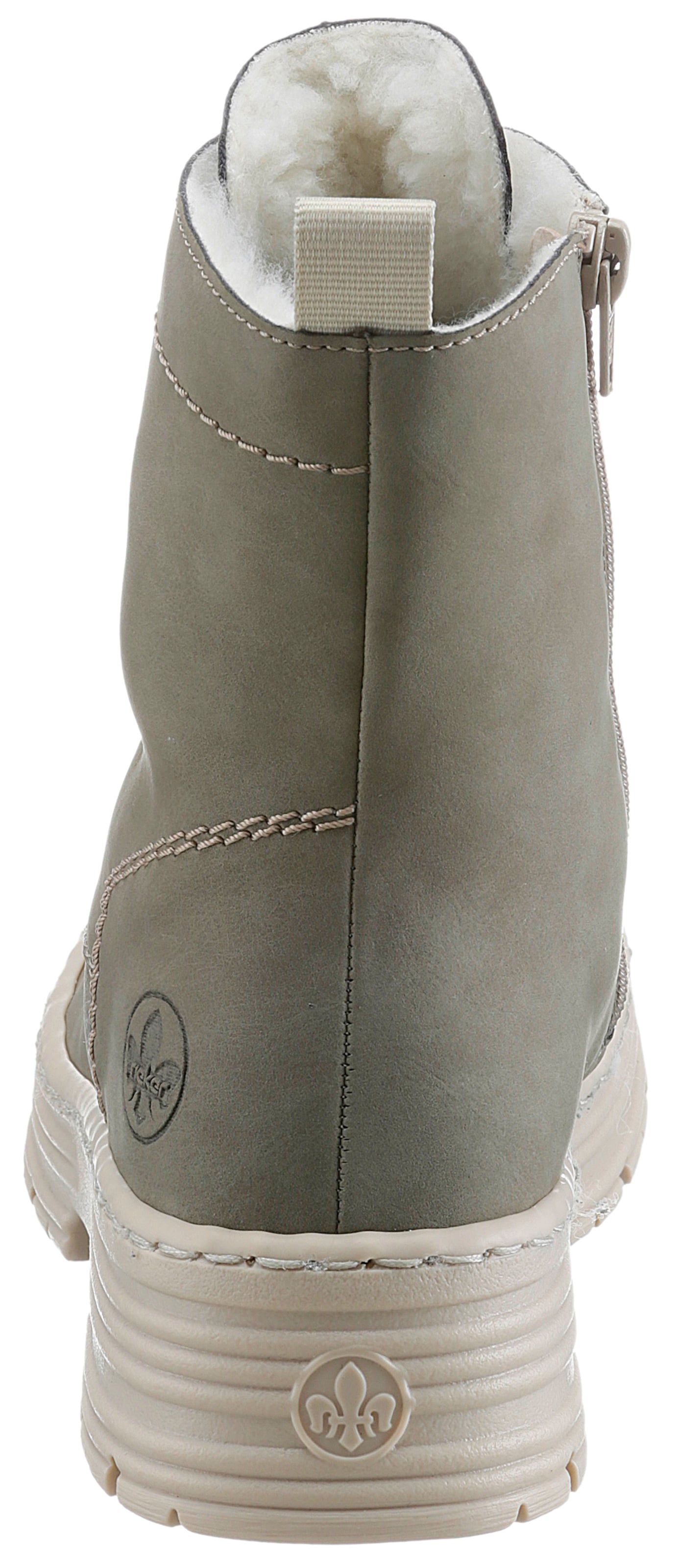 Bottines Rieker en vert