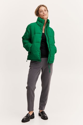 b.young Winter Jacket in Green