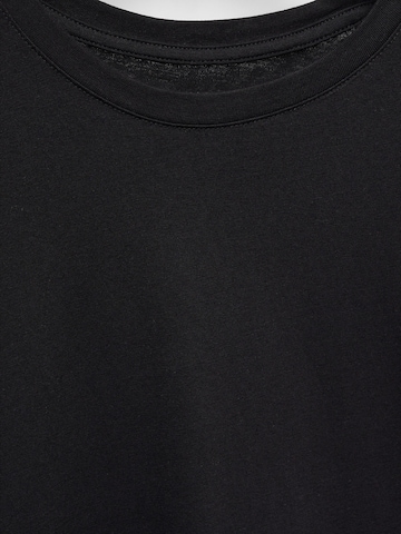 MANGO Koszulka 'CHALACA' w kolorze czarny
