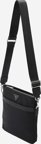 GUESS - Bolso de hombro 'ROMA' en negro