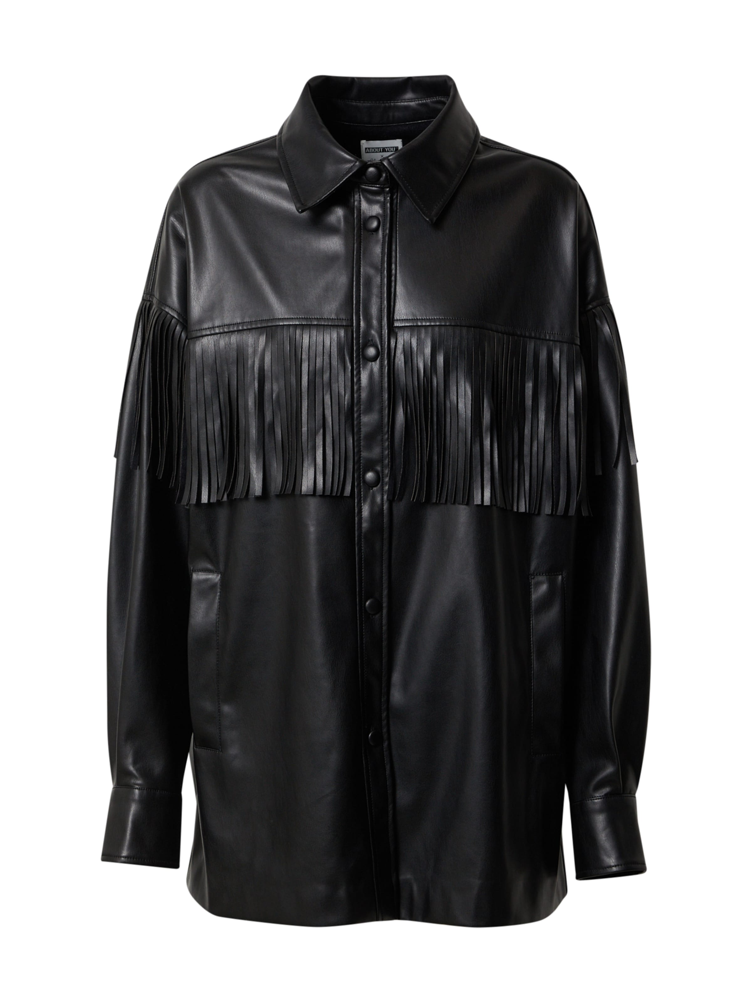 juoda ABOUT YOU x Alina Eremia Palaidinė 'Alexa': priekis