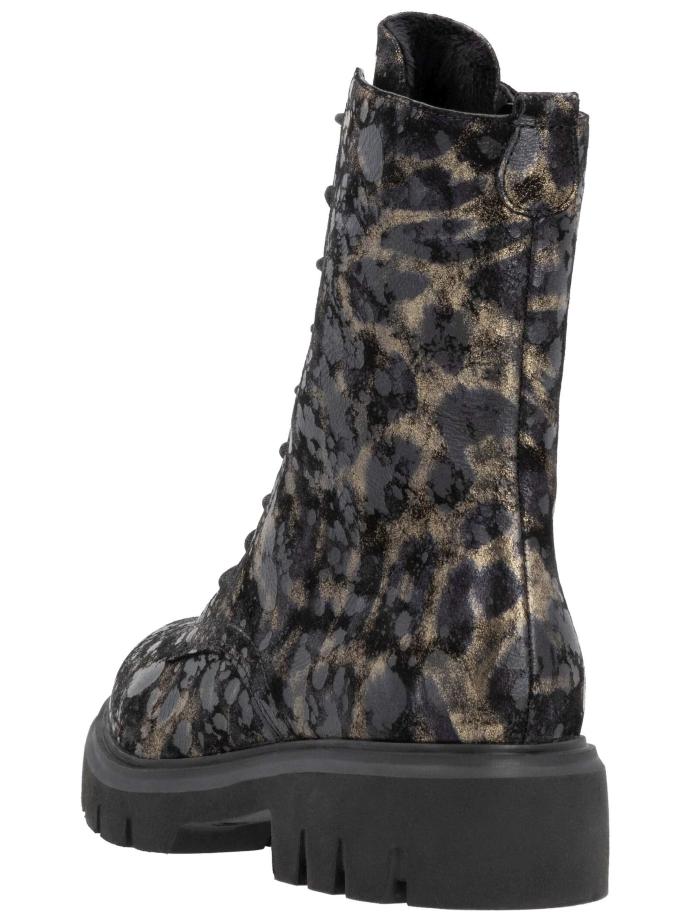 REMONTE Schnürstiefelette in Schwarz