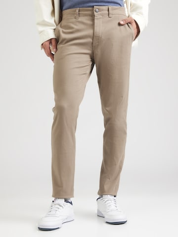 JACK & JONES Слим Брюки-чинос 'JPSTMarco JJDave' в Бежевый: спереди