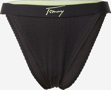 Tommy Jeans Bikini Bottoms in Black: front