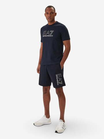 regular Pantaloni sportivi '7M001315 AF13512' di EA7 Emporio Armani in blu