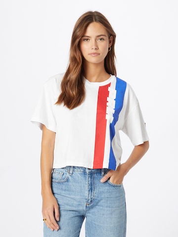 T-shirt Polo Ralph Lauren en blanc : devant