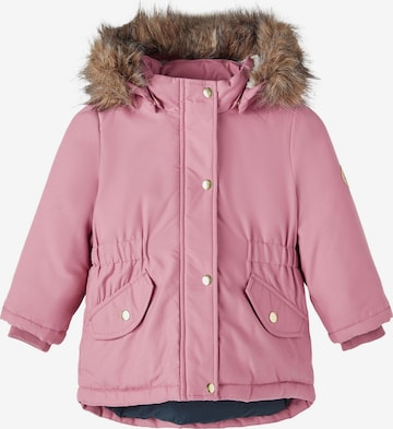 NAME IT Winter Jacket 'MARLIN' in Pink: front