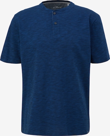 T-Shirt s.Oliver en bleu : devant